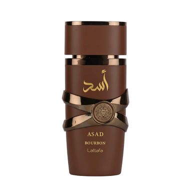 Lattafa Asad Bourbon EDP Unisex Perfume 3.4 oz 100ml – Amber Woody Fragrance